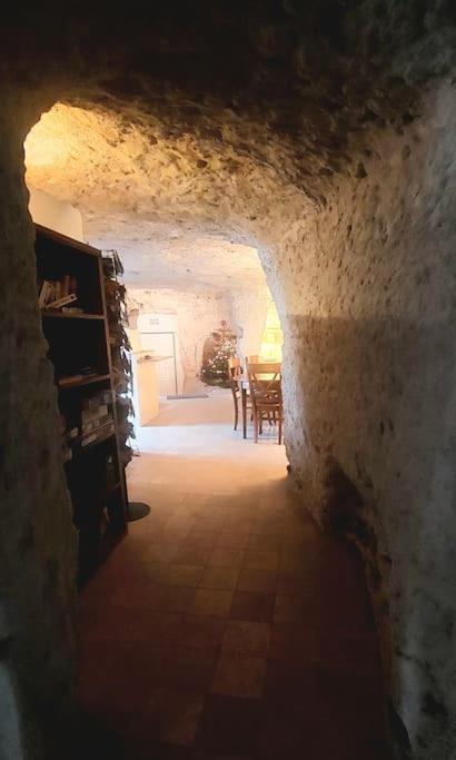Troglo Entre Caves Et Chateaux Монлуї-сюр-Луар Екстер'єр фото