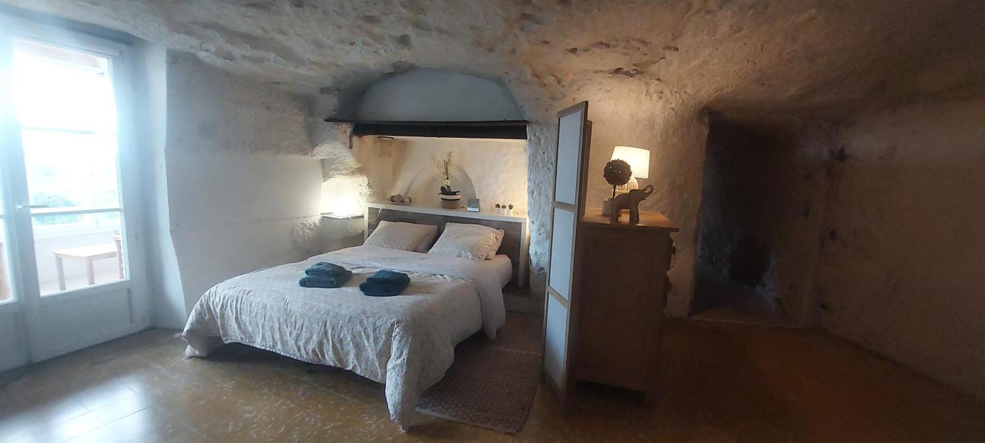 Troglo Entre Caves Et Chateaux Монлуї-сюр-Луар Екстер'єр фото